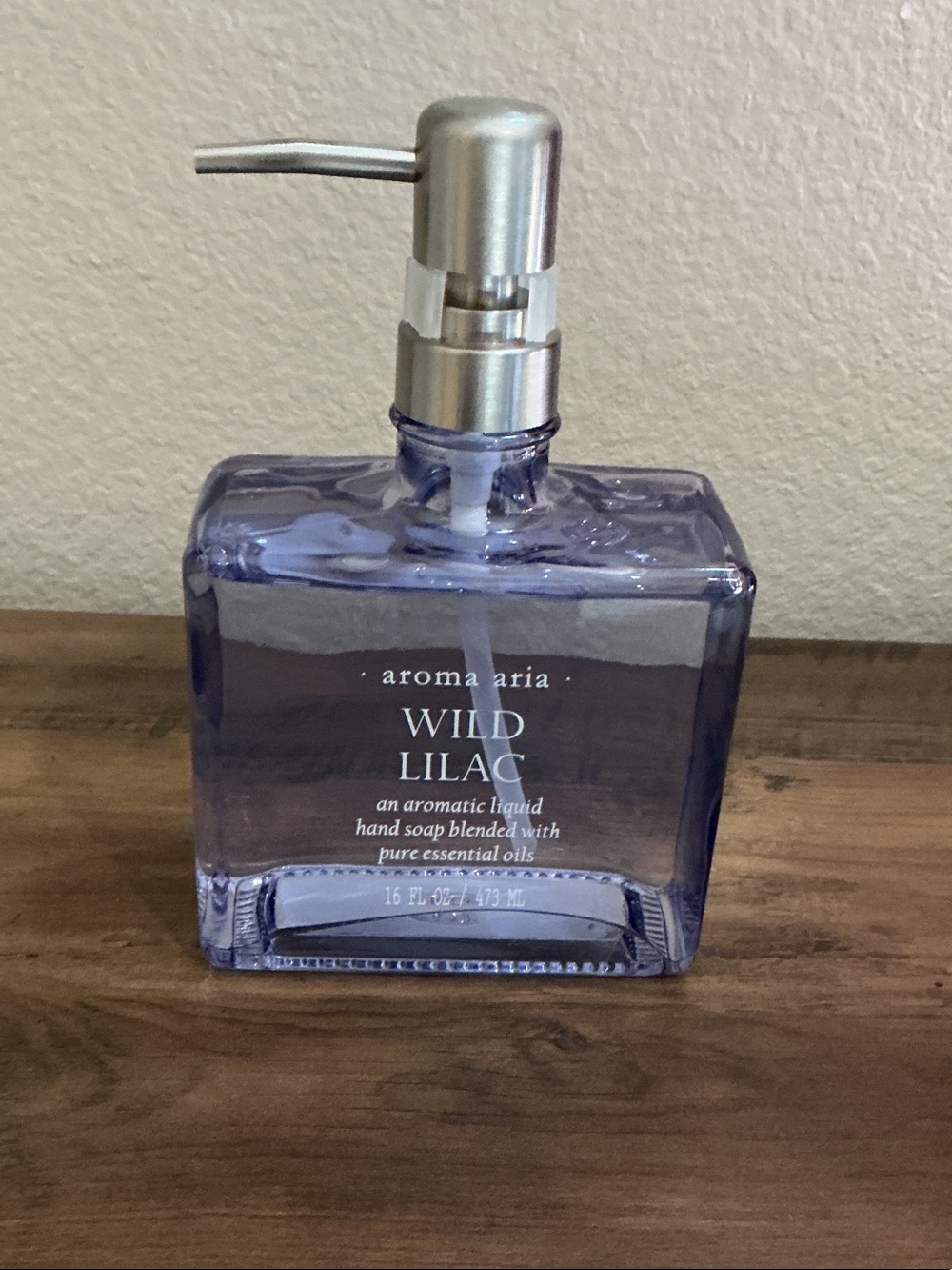 Wild Lilac Liquid Hand Soap - Light Purple